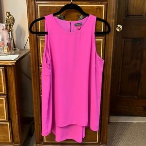 Vince Camuto candy pink tunic